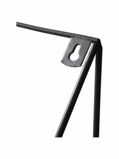 Étagère murale en métal noir Teg, larg. 40 cm, haut. 20 cm 7 Étagère murale en métal noir Teg, larg. 40 cm, haut. 20 cm -furniture Soldes Etagere murale en metal noir Teg 3