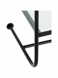 Étagère murale en métal noir Thelma, larg. 53 x haut. 51,5 cm 8 Étagère murale en métal noir Thelma, larg. 53 x haut. 51,5 cm -furniture Soldes Etagere murale en metal noir Thelma 3
