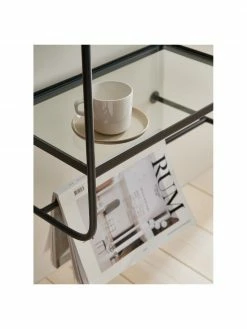 Étagère murale en métal noir Thelma, larg. 53 x haut. 51,5 cm 9 Étagère murale en métal noir Thelma, larg. 53 x haut. 51,5 cm -furniture Soldes Etagere murale en metal noir Thelma 4