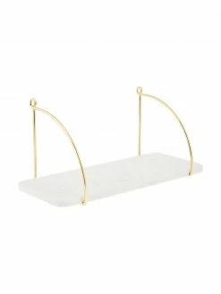 Étagère murale marbre Porter, larg. 40 x haut. 18 cm