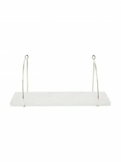 Étagère murale marbre Porter, larg. 40 x haut. 18 cm -furniture Soldes Etagere murale marbre Porter 9