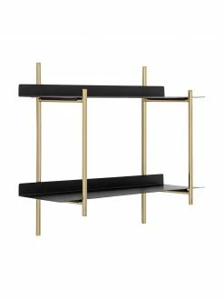 Bloomingville Étagère murale métal Marvin, larg. 61 x haut. 50 cmDisponibilité limitée