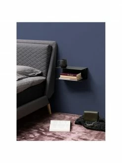 furniture Soldes -furniture Soldes Etagere murale metal noir Neptun 2 pieces 1