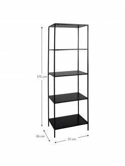 Étagère sur pied Vita, larg. 51 cm, haut. 170 cm -furniture Soldes Etagere sur pied Vita 2