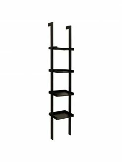 Étagère/échelle en bois Wally, larg. 37 x haut. 180 cm