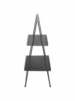 Zone Étagère/échelle noire Aguina, larg. 53 x haut. 75 cm -furniture Soldes Etagereechelle noire Aguina 5