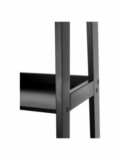 Étagère/échelle noire Wally, larg. 63 x haut. 180 cm -furniture Soldes Etagereechelle noire Wally 5