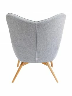Kare Design Fauteuil à oreilles gris Vicky, larg. 73 x prof. 83 cm 10 Kare Design Fauteuil à oreilles gris Vicky, larg. 73 x prof. 83 cm -furniture Soldes Fauteuil a oreilles gris Vicky 4