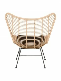 Westwing Collection Fauteuil à oreilles tressage synthétique Costa, larg. 90 x prof. 89 cm 11 Westwing Collection Fauteuil à oreilles tressage synthétique Costa, larg. 90 x prof. 89 cm -furniture Soldes Fauteuil a oreilles tressage synthetique Costa 5