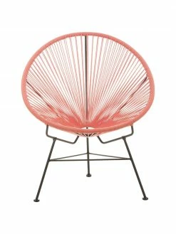 Westwing Collection Fauteuil acapulco corail plastique tressé Bahia, larg. 81 x prof. 73 cm 10 Westwing Collection Fauteuil acapulco corail plastique tressé Bahia, larg. 81 x prof. 73 cm -furniture Soldes Fauteuil acapulco corail plastique tresse Bahia 4