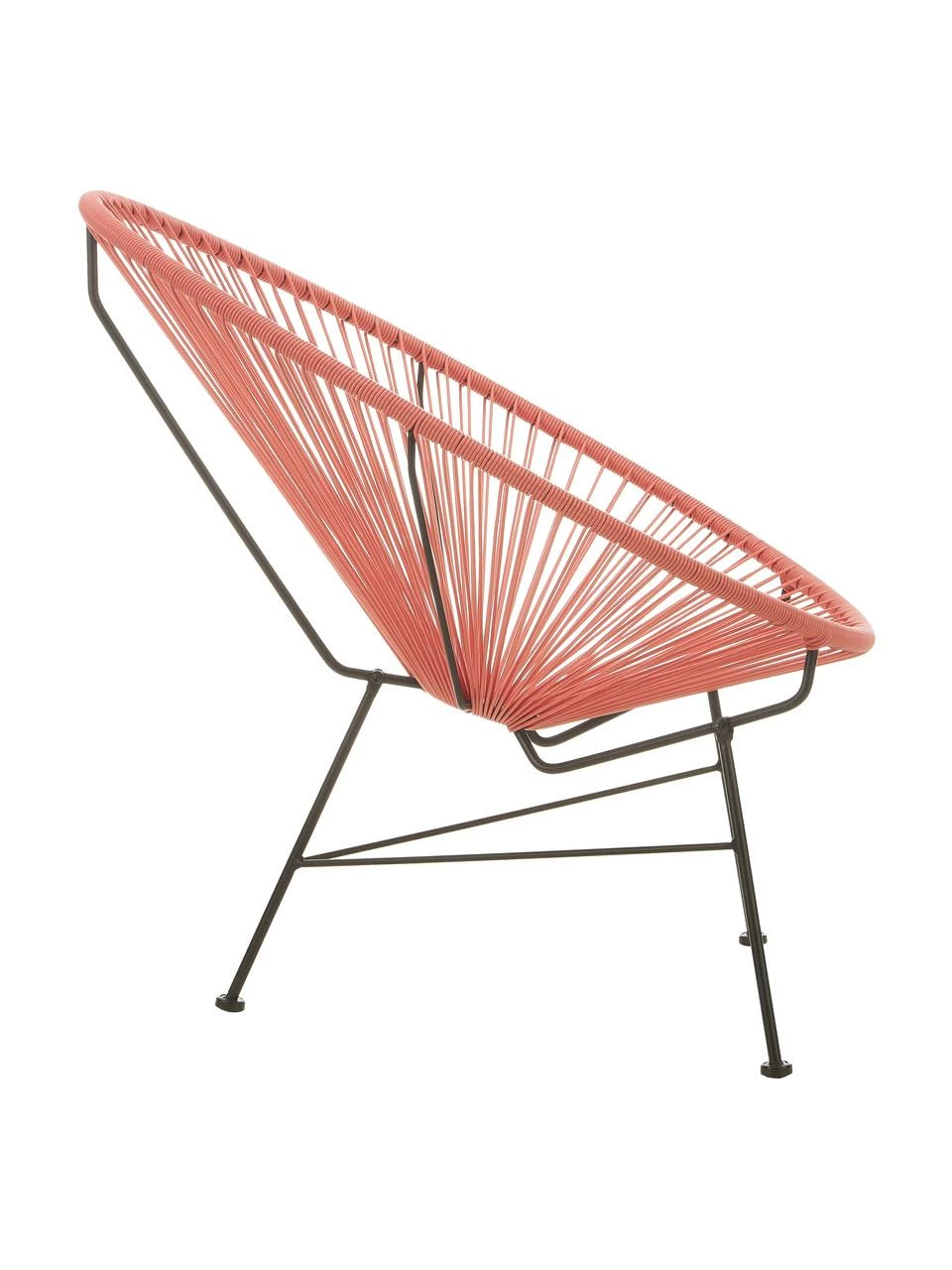Westwing Collection Fauteuil acapulco corail plastique tressé Bahia, larg. 81 x prof. 73 cm 6 Westwing Collection Fauteuil acapulco corail plastique tressé Bahia, larg. 81 x prof. 73 cm – Image 6