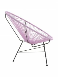 Westwing Collection Fauteuil acapulco lavande plastique tressé Bahia, larg. 81 x prof. 73 cm 11 Westwing Collection Fauteuil acapulco lavande plastique tressé Bahia, larg. 81 x prof. 73 cm -furniture Soldes Fauteuil acapulco lavande plastique tresse Bahia 5