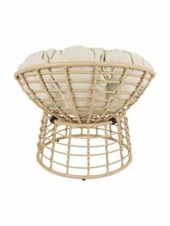 Bizzotto Fauteuil avec coussin d'assise Molly, Ø 92 x haut. 78 cm -furniture Soldes Fauteuil avec coussin dassise Molly 5