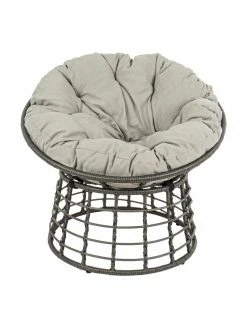 Bizzotto Fauteuil avec coussin d'assise Molly, Ø 92 x haut. 78 cm 7 Bizzotto Fauteuil avec coussin d'assise Molly, Ø 92 x haut. 78 cm -furniture Soldes Fauteuil avec coussin dassise Molly 8