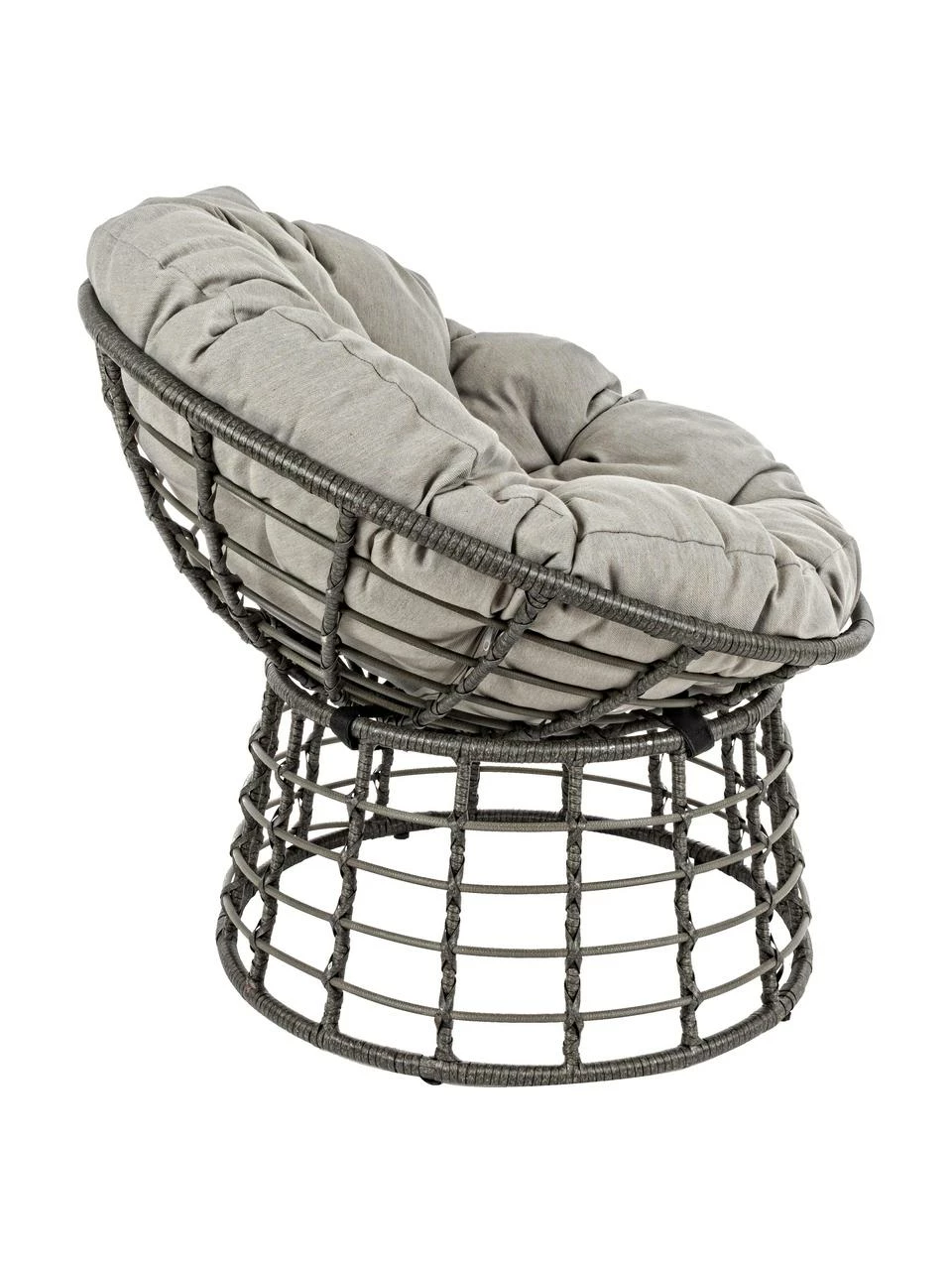 Bizzotto Fauteuil avec coussin d'assise Molly, Ø 92 x haut. 78 cm 4 Bizzotto Fauteuil avec coussin d'assise Molly, Ø 92 x haut. 78 cm – Image 4