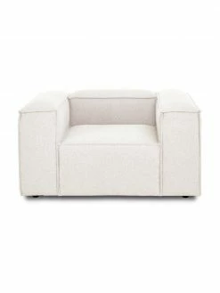 Westwing Collection Fauteuil beige Lennon, larg. 130 x prof. 101 cm -furniture Soldes Fauteuil beige Lennon 5