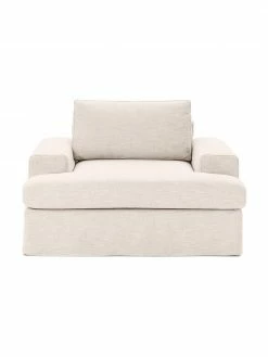 Westwing Collection Fauteuil beige Russell, larg. 103 x haut. 77 cm 9 Westwing Collection Fauteuil beige Russell, larg. 103 x haut. 77 cm -furniture Soldes Fauteuil beige Russell 3