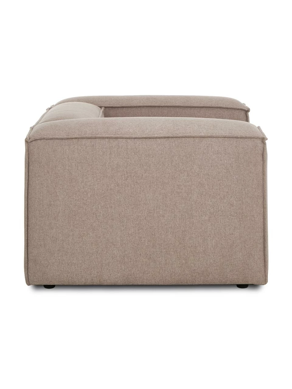 Westwing Collection Fauteuil brun Lennon, larg. 130 x prof. 101 cm 6 Westwing Collection Fauteuil brun Lennon, larg. 130 x prof. 101 cm – Image 6