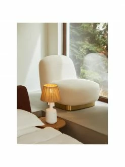 Westwing Collection Fauteuil cocktail blanc crème Elsie, larg. 77 x prof. 84 cmDisponibilité limitée -furniture Soldes Fauteuil cocktail blanc creme Elsie 8