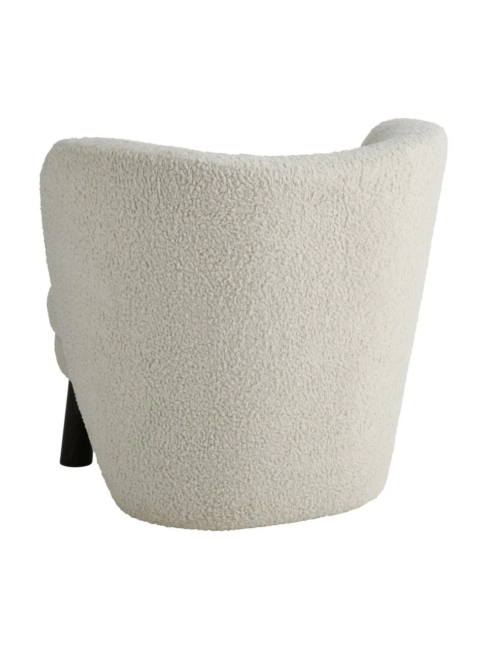 Fauteuil cocktail tissu peluche Tress, larg. 77 x prof. 80 cm 5 Fauteuil cocktail tissu peluche Tress, larg. 77 x prof. 80 cm – Image 5