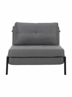 Westwing Collection Fauteuil convertible gris foncé Edward, larg. 96 x prof. 98 cm 9 Westwing Collection Fauteuil convertible gris foncé Edward, larg. 96 x prof. 98 cm -furniture Soldes Fauteuil convertible gris fonce Edward 3