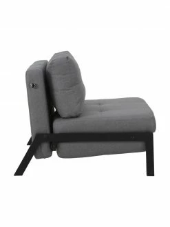 Westwing Collection Fauteuil convertible gris foncé Edward, larg. 96 x prof. 98 cm 10 Westwing Collection Fauteuil convertible gris foncé Edward, larg. 96 x prof. 98 cm -furniture Soldes Fauteuil convertible gris fonce Edward 4