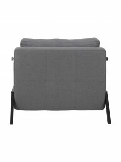 Westwing Collection Fauteuil convertible gris foncé Edward, larg. 96 x prof. 98 cm 11 Westwing Collection Fauteuil convertible gris foncé Edward, larg. 96 x prof. 98 cm -furniture Soldes Fauteuil convertible gris fonce Edward 5