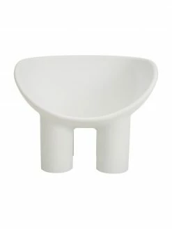 Fauteuil design gris clair Roly Poly, larg. 84 x prof. 57 cm -furniture Soldes Fauteuil design gris clair Roly Poly 3