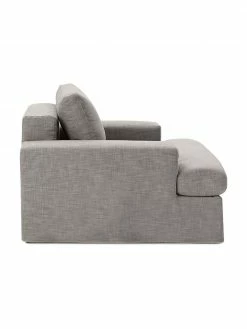 Westwing Collection Fauteuil gris Russell, larg. 103 x haut. 77 cm 10 Westwing Collection Fauteuil gris Russell, larg. 103 x haut. 77 cm -furniture Soldes Fauteuil gris Russell 4