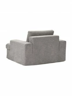 Westwing Collection Fauteuil gris Russell, larg. 103 x haut. 77 cm 11 Westwing Collection Fauteuil gris Russell, larg. 103 x haut. 77 cm -furniture Soldes Fauteuil gris Russell 5