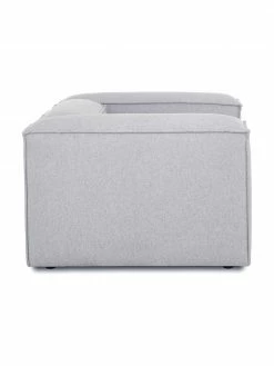 Westwing Collection Fauteuil gris clair Lennon, larg. 130 x prof. 101 cm -furniture Soldes Fauteuil gris clair Lennon 4