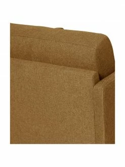 Westwing Collection Fauteuil jaune ocre pieds en métal Fluente, larg. 74 x haut. 85 cm -furniture Soldes Fauteuil jaune ocre pieds en metal Fluente 5