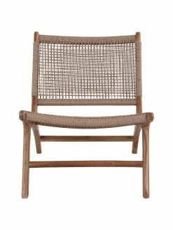Fauteuil large bois de teck Derby, larg. 60 x prof. 80 cm 9 Fauteuil large bois de teck Derby, larg. 60 x prof. 80 cm -furniture Soldes Fauteuil large bois de teck Derby 3