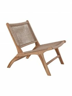 Fauteuil large bois de teck Derby, larg. 60 x prof. 80 cm 10 Fauteuil large bois de teck Derby, larg. 60 x prof. 80 cm -furniture Soldes Fauteuil large bois de teck Derby 4