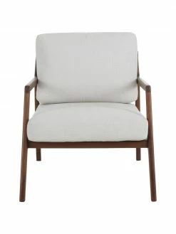 Westwing Collection Fauteuil&nbsp;lounge en bois Becky, larg. 73 x prof. 90 cmDisponibilité limitée -furniture Soldes Fauteuil lounge en bois Becky 5