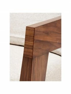 Eichholtz Fauteuil lounge en bois Rubautelli, larg. 74 x prof. 80 cm -furniture Soldes Fauteuil lounge en bois Rubautelli 4