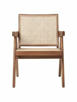 Westwing Collection Fauteuil lounge en cannage Sissi, larg. 58 x prof. 66 cm -furniture Soldes Fauteuil lounge en cannage Sissi 10