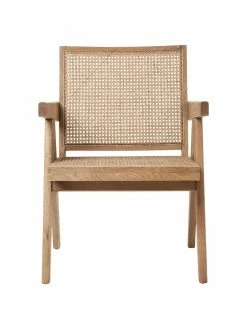 Westwing Collection Fauteuil lounge en cannage Sissi, larg. 58 x prof. 66 cm -furniture Soldes Fauteuil lounge en cannage Sissi 3