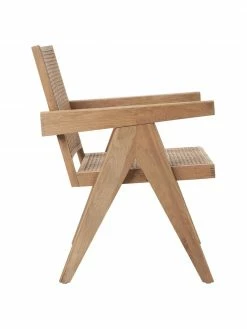 Westwing Collection Fauteuil lounge en cannage Sissi, larg. 58 x prof. 66 cm -furniture Soldes Fauteuil lounge en cannage Sissi 4