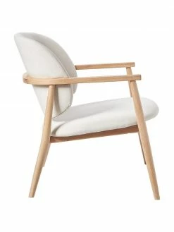 Westwing Collection Fauteuil lounge rembourré Aurea, larg. 76 x prof. 73 cm 11 Westwing Collection Fauteuil lounge rembourré Aurea, larg. 76 x prof. 73 cm -furniture Soldes Fauteuil lounge rembourre Aurea 5