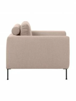 Westwing Collection Fauteuil lounge taupe avec pieds en métal Cucita, larg. 98 x prof. 94 cm 9 Westwing Collection Fauteuil lounge taupe avec pieds en métal Cucita, larg. 98 x prof. 94 cm -furniture Soldes Fauteuil lounge taupe avec pieds en metal Cucita 3