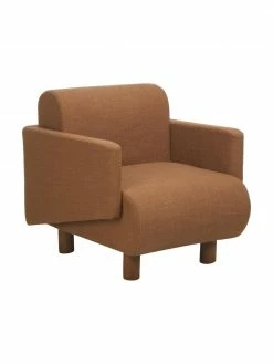 Westwing Collection Fauteuil lounge tissu bouclé Coco, larg. 92 x prof. 79 cmSeulement 1 produit disponible