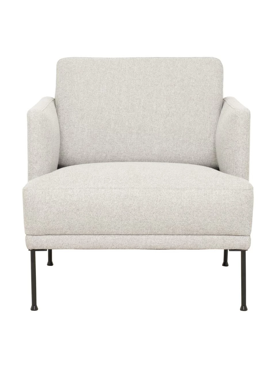 Westwing Collection Fauteuil moderne beige Fluente, larg. 74 x prof. 85 cm 4 Westwing Collection Fauteuil moderne beige Fluente, larg. 74 x prof. 85 cm – Image 4