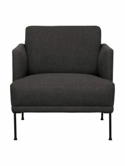 Westwing Collection Fauteuil moderne gris foncé Fluente, larg. 74 x prof. 85 cm 9 Westwing Collection Fauteuil moderne gris foncé Fluente, larg. 74 x prof. 85 cm -furniture Soldes Fauteuil moderne gris fonce Fluente 3
