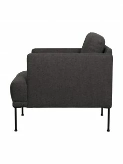 Westwing Collection Fauteuil moderne gris foncé Fluente, larg. 74 x prof. 85 cm 10 Westwing Collection Fauteuil moderne gris foncé Fluente, larg. 74 x prof. 85 cm -furniture Soldes Fauteuil moderne gris fonce Fluente 4