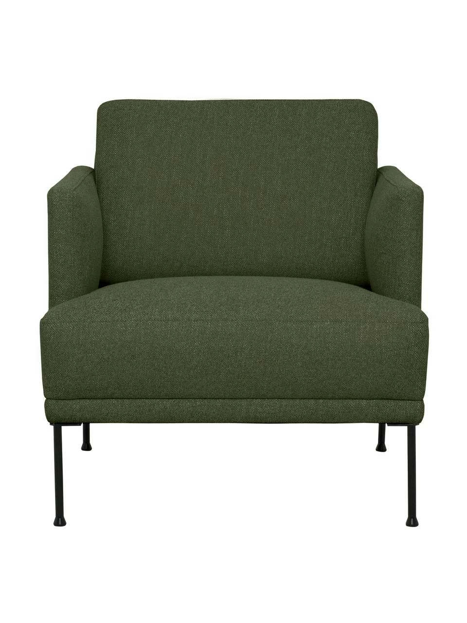 Westwing Collection Fauteuil moderne vert foncé Fluente, larg. 74 x prof. 85 cm 4 Westwing Collection Fauteuil moderne vert foncé Fluente, larg. 74 x prof. 85 cm – Image 4