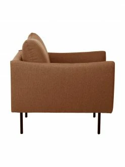 Westwing Collection Fauteuil nougat avec pieds en métal Moby, larg. 90 x prof. 90 cm 9 Westwing Collection Fauteuil nougat avec pieds en métal Moby, larg. 90 x prof. 90 cm -furniture Soldes Fauteuil nougat avec pieds en metal Moby 3