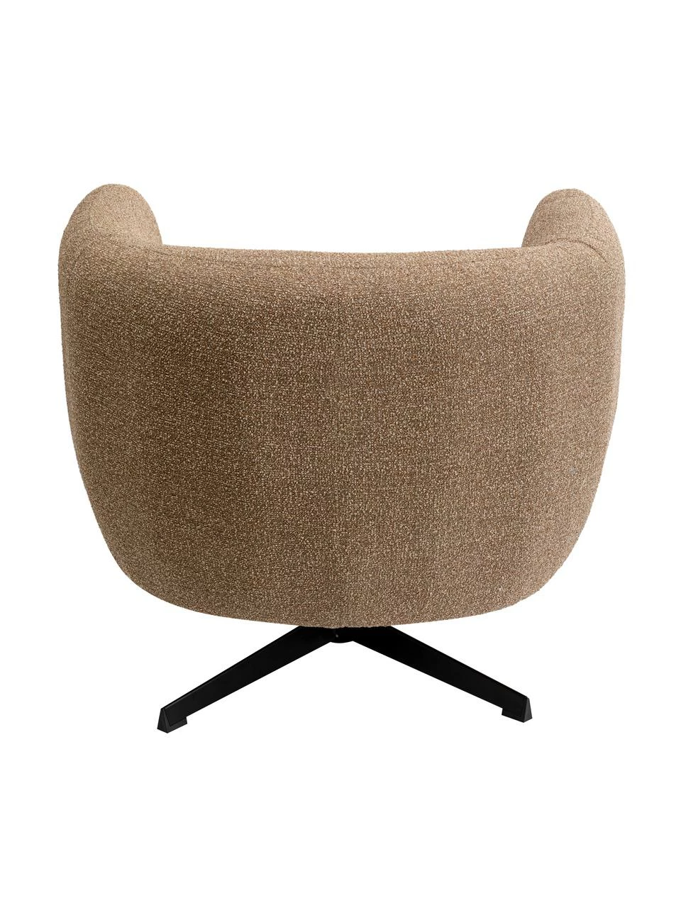 Kare Design Fauteuil pivotant beige Ricky, larg. 56 x prof. 55 cm 6 Kare Design Fauteuil pivotant beige Ricky, larg. 56 x prof. 55 cm – Image 6