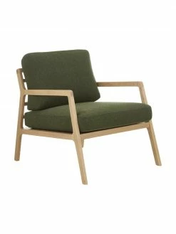 Westwing Collection Fauteuil scandi Becky, larg. 73 x haut. 71 cm