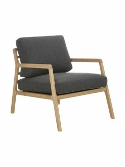 Westwing Collection Fauteuil scandi Becky, larg. 73 x haut. 71 cmDisponibilité limitée